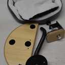 PAWZ Road Cat Desk Bed for Indoor Cats, Cat Bed for Desk Supports Up to 50 lbs, 360 Rotation & Adjustable, Nest Desktop Attachment Cats Hammock for Table, White (Beige)