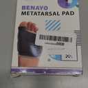 Orthopedic Metatarsal Pads,Ball of Foot Cushion with Gel Pad for Women and Men, Foot Pads for Ball Pain Relief, Morton's Neuroma, Metatarsalgia Support. (Gray, Middle:Women(7-9)/MEM(5-7))