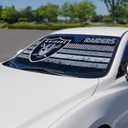 Fanmats NFL Windshield Sun Auto Shade, Sun Shield Sun Visor Accordion tri-fold for Storage 59" x 29.5", Colorful Team Design