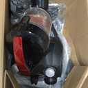 Akitas C11 Bagged Canister Vacuum Cleaner, Light Weight HEPA Filtration, 33ft Cleaning Radius with Retractable Cord, Ideal for Hard Floors & Low-Pile Carpet Extra Floor Brush