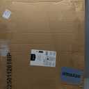 Amazon Basics Outdoor Patio Zero Gravity Lounge Chair with Pillow, Folding Reclining and Textilene Adjustable, Folding Lounge Lawn Chairs for Outside, 26", Beige