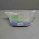 Silicone Stretch Lids for Food Storage in Fridge, 12 Pack Silicone Lids, Reusable Food Grade Silicone Bowl Covers for Cups, Bowls and Dish, 6 Sizes Round and Rectangle Shape (Blue+Green)