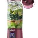 Ninja BC151CR Blast Portable Blender, Cordless, 18oz. Vessel, Personal Blender-for Shakes & Smoothies, BPA Free, Leakproof-Lid & Sip Spout, USB-C Rechargeable, Dishwasher Safe Parts, Cranberry Red