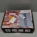 ANTREE 3-IN-1 Pasta Attachment & Ravioli Attachment for KitchenAid Stand Mixers, Pasta Maker Assecories included Pasta Sheet Roller, Spaghetti Cutter and Ravioli Maker Attachment (White/Silver)