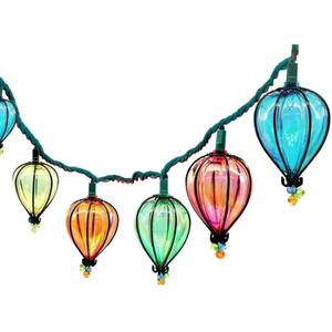 11FT Multicolor String Lights with 10 Bulbs, Colored Backyard Patio Lights String Lights, Hanging Indoor/Outdoor UL Listed for Christmas Bistro Wedding Party Bedroom Decor, 2 PCS