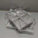 22" Crystal Chandelier Square Ceiling Light Led Flush Mount Ceiling Lighting Modern Crystal 4 Lights Chandeliers for Living Room Bedroom Kitchen (Cool White)