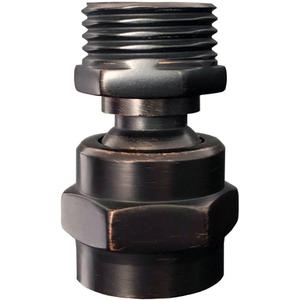 shower head Swivel ball adapter,hand shower rotate povit shower arm extension connector,ORB/oil rubbed bronze
