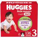 Huggies Little Movers HuggFit 360 Diapers