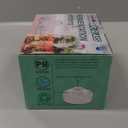 Eleganttime 4 Pack Easy Grip Handle Glass Fermentation Weights Great Mason Jar Wide Mouth Canning Fermenting Pickling Sourkrout Kraut Weight Fermentation Kit