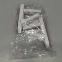 Child Proof Door Lever Lock, Door Handle Lock, Durable ABS with Adhesive Backing, Simple Install, No Tools Needed (U, Pack of 2)