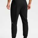 Soothfeel Men's Jogger Pants with Zipper Pockets Lightweight Athletic Workout Pants Gym Golf Joggers for Men Track Running (Blue, XXL)