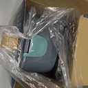 Electric Lunch Box Food Heater, 3 in 1 Ultra Quick Heated Lunch Boxes for Adults, 12V/24V/110V Portable Food Warmer for Car/Truck/Office With Fork Spoon and Insulated Carry Bag (Gray)