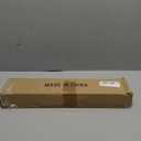 Blackout Curtain Rod 48-88, 3/4 Inch Curtain Rods for Windows Adjustable, Wrap Around Heavy Duty Telescoping Curtain Rods for Bedroom, Living Room, Black