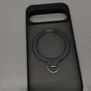 TORRAS 360Spin Magnetic Stand for Google Pixel 9 Pro Case/Pixel 9 Case, 12FT Military Protection, Compatible with Magsafe, Shockproof Translucent Slim Pixel 9 Pro Phone Case with Ring Holder, Black