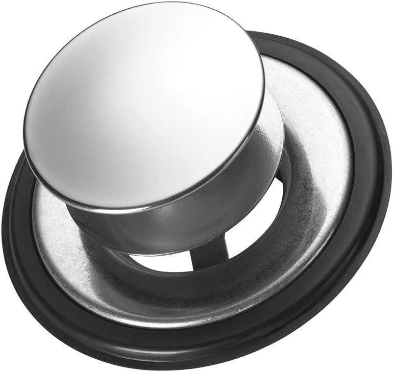 InSinkErator STP-DS Garbage Disposal Silver-Saver, Fits Standard Kitchen Drain Size of 3 1/2 Inch Diameter Sink Stopper, Full, Polished Stainless Steel