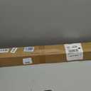 MEXAU White Tension Curtain Rods 41-146 In Extra Long Outdoor Patio Curtain Rods No Drilling Adjustable Heavy Duty Tension Rods for Windows Bathroom Living Room Curtains, Rod Diameter 1.26In