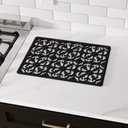 GASAR, Extra Large, Thick, Silicone Trivet for Hot Dishes, Pots, and Pans, Heat Resistant Mat for Countertop, Hot Pad for Kitchen, Easy to Clean, 16 x 12 x 3/8 Inches, Black