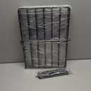 ShopLaLa Garden Fence Animal Barrier (Total 10 ft), 10 Panels, 16.5 Inch, Small and Short White Decorative Outdoor Dog Fence, Metal Fencing Plant Protector Pet Rabbit Yard, No dig Wire Fences Border