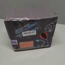 GLACIAL Stress Relief Desktop Punching Bag I Comes with Desk Clamp and Extra Strong Suction Cup (Black-Red)