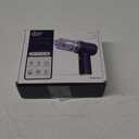 KMM Handheld Car Vacuum Cleaner, 9000Pa Vacuum Cleaner and Air Duster, 120W High Power Hand Held Vacuum with LED Light and Multi-Nozzles for Car, Home, Office, Pet (Blue)