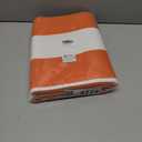 IOHOUZE Fall Door mat 3x5 Ft Orange White Striped Area Rug Washable Front Porch Rug Striped Door Mat Outside Entrance Entryway Doormat for Fall, Halloween, Thanksgiving Porch Decor