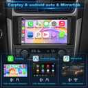 Car Radio for Nissan Altima 2013-2018, Support Wireless Carplay Android Auto, 9' Touch Screen GPS Navigation Head Unit, FM Bluetooth Car Stereo
