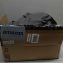 Monbix Queen Comforter Set - 7 Pieces Blue Gray Bed in a Bag Queen Bedding Sets with Comforters, All Seasons Comforter Bed Set with Sheets,Pillowcases & Shams (Queen(90"X90"))