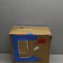 GLEAVI Plastic Garbage Can Press Dual Design Space Saving Waste Bin for Bathroom Bedroom and Office Plastic Trash Holder