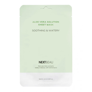 NEXTBEAU [PACK OF 7 Solution Sheet Mask Pack Aloe, Niacinamide, Collagen, Hemp seed, Hyaluronic Acid