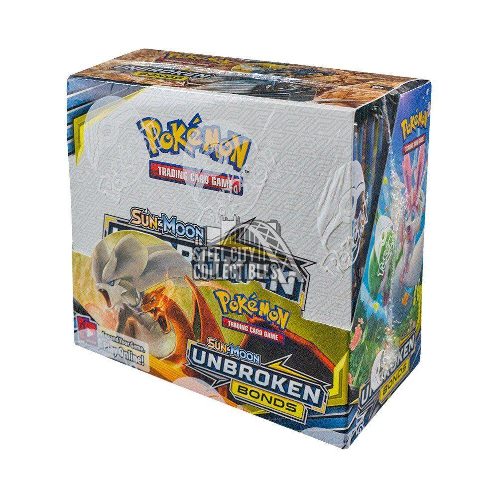 Pokemon TCG: Sun & Moon Unbroken Bonds, 36Pcs