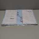 2 x GuassLee Desk Calendar 2026-2027, Desk Top Calendar from Jan. 2026 to Jun. 2027, 17" x 11.5" Large School Year Desk Wall Calendar with To-Do List and Notes for Office School Home Teacher Planning (Blue)