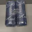 2 x Birthday Gifts for Mom from Daughter Son - Christmas Blanket Gifts for Mom - Best Moms Ever Present - Mothers Day Valentines Day Presents for Mother - to My Moms Blanket 50"x60" Blue