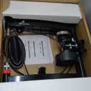 Sportneer Bike Trainer - Magnetic Stationary Bike Stand for 26-28" & 700C Wheels - Adjustable 6 Level Resistance Bike Trainer Stand for Indoor Riding with Quick Release Lever & Front Wheel Riser Block (Black)