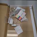 2026 LED Note Board with Colors, 13.7" x 10" rewritable Acrylic Message Board - 4 Modes,7 Color Lighting,Includes Adapter, Hanging Chain, LED Drawing Board with Stand, 7 Markers,Holiday Trending Gift