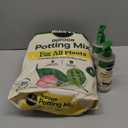 Miracle-Gro Indoor Potting Mix (6 qt.) and Plant Food (8 fl. oz.) for All Plant and Plant Care Leaf Protect & Shine (8 fl. oz.) - Bundle for Growing, Fertilizing, Protecting and Cleaning Houseplants