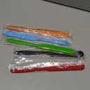 6 Pcs Silicone Jar Spatula, Heat Resistant Small Silicone Spatula for Kitchen Use (Cake Cream Butter) with Long Handle for Cooking, Mixing, Baking & Scraping, Non-Stick, 9.4 Inch