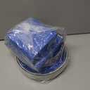 Gatherfun Graduation decorations 2026 Graduation Plates and Napkins Blue Disposable Paper Plates Luncheon Napkins Cocktail Napkins for Congrats Grad Party Decorations, Serve 50