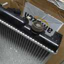 A-Premium Engine Coolant Radiator Assembly with Transmission Oil Cooler Compatible with Honda Element 2007 2008 2009 2010 2011, L4 2.4L, Automatic Transmission