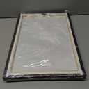 CCWACPP 3 Piece Floral Canvas Wall Art Magnolia Flowers Pictures Black and White Flowers Painting Prints Modern Bedroom Living Room Home Decor Framed (A, (12"x16"x3))