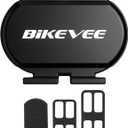 Cadence & Speed Sensor for Cycling, Wireless Bluetooth & ANT+ RPM Sensor for Road, Spin & Indoor Bikes, Compatible with Zwift