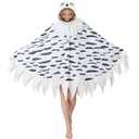 Cozy Owl Costume - Bird Cosplay Hooded Cape Halloween Christmas Costume for Women and Men