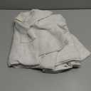 LAMIT Linen Sheer Curtains 72 Inch Length 2 Panels, Linen Textured Light Filtering Semi Sheer Back Tab and Rod Pocket Burlap Boho Neutral Drapes for Bedroom/Living Room, Ivory Cream, 52 x 72 Inch (Natural)