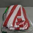 Black and White Area Rug 4' x 6' Outdoor Patio Rug Front Porch Rug Cotton Hand-Woven Reversible Mats for Outdoor,Entryway,Laundry Room,Farmhouse,Kitchen