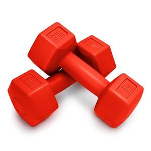 RBX 6LB Pair Hex Dumbbell Set, 3LB Each, Durable Weights with Easy-Grip Coating, Hex Design to Prevent Rolling, Compact and Portable Workout Set for Strength Training, Cardio, and Upper Body Workouts