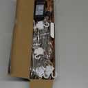 5 Pack 1000LED Plug in Starburst Sphere Lights, Firework Light 8 Modes Dimmable Remote Control Waterproof Hanging Copper Wire Fairy Light for Patio Party Tent Christmas (Warm White)