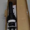 TIORIY Pop Up Bathroom Sink Drain - Bathroom Sink Stopper with Overflow for Faucet Vessel, Push Type Bathroom Sink Vanity Assembly with Strainer, Brushed Nickel