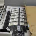 2-Pack Solar Street Light -9000W Solar Street Lights Outdoor 120000LM,7000K Commercial Parking Lot Light, Flood Outdoor Lights IP66 Waterproof with Motion Sensor (Black)