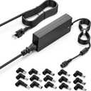 90W 65W Universal AC Adapter Laptop Charger Compatible with HP Dell Asus Lenovo Acer Toshiba Samsung Fujitsu Sony Gateway Notebook Ultrabook Chromebook Power Supply Cord with 15 Connectors