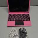 10.1Inch Laptop,Quad-Core Processor with Android 12.0 OS,2GB RAM,64GB EMMC,Built-in Camera, WiFi,USB Interface,Tpye-C Charging for Learning and Entertainment (Pink 2GB+64GB)