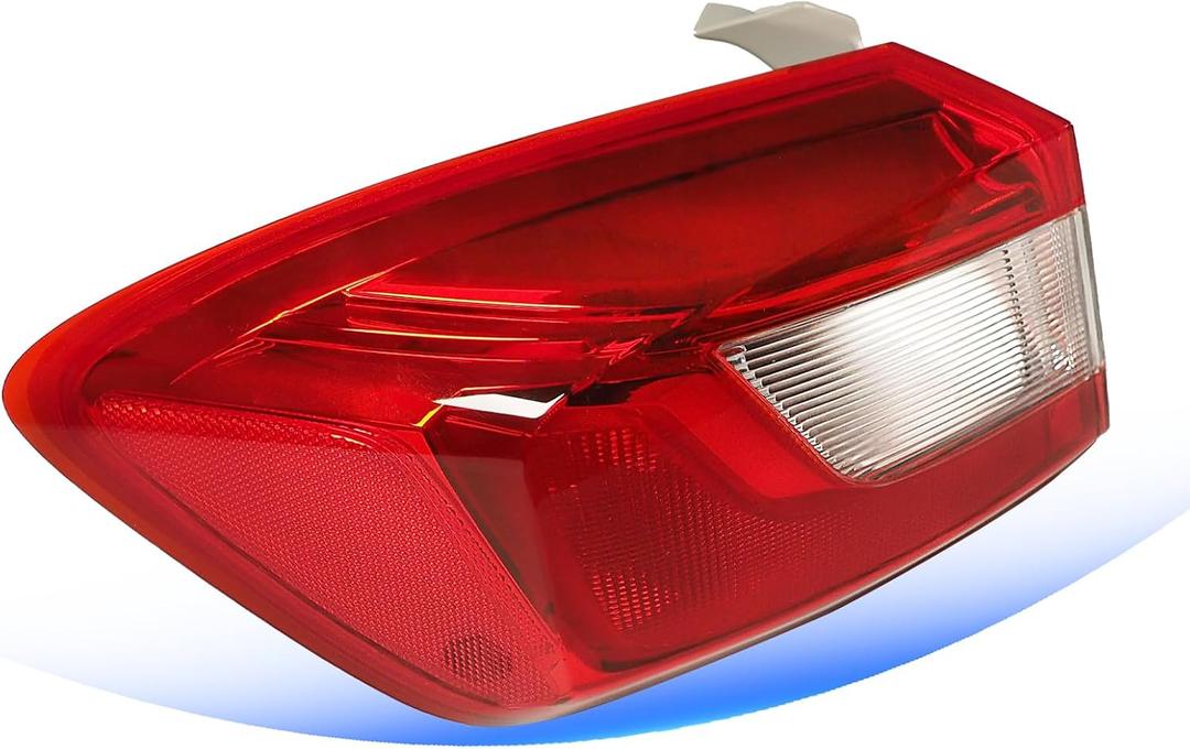Tail Lights Compatible with 2016 2017 2018 2019 Chevrolet Cruze Rear Taillights Assemblies Brake Lamp Replace 84078119 (Left Driver Side)